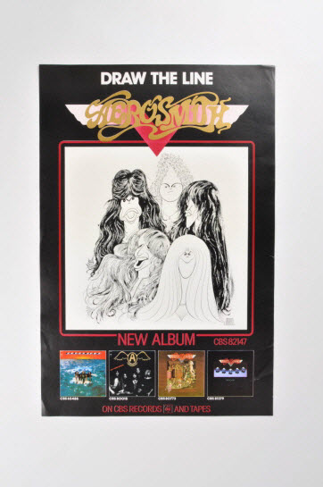 affiche - Aerosmith / New album CBS 82147