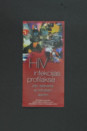 Dépliant - "HIV Infekcijas profilakse"