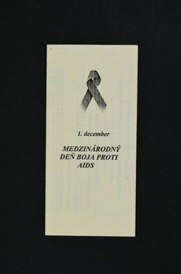 tract - "1.december . Medzinarodny den boja proti AIDS"